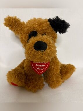 American Greetings Puppy Dog Plush Happy Hearts Day
Stuffed Animal Brown & Black